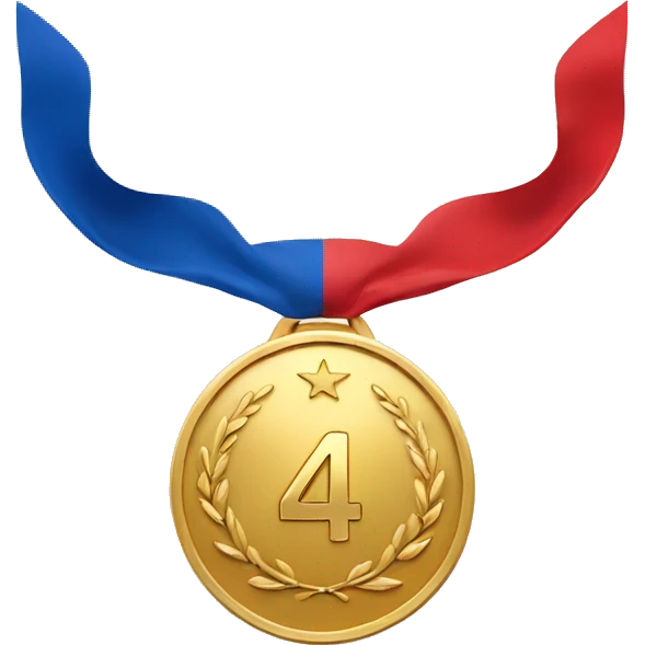 4th place medal emoji