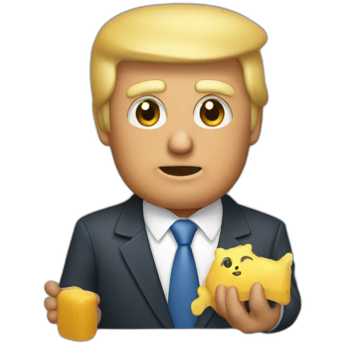 trump-holding-soap emoji