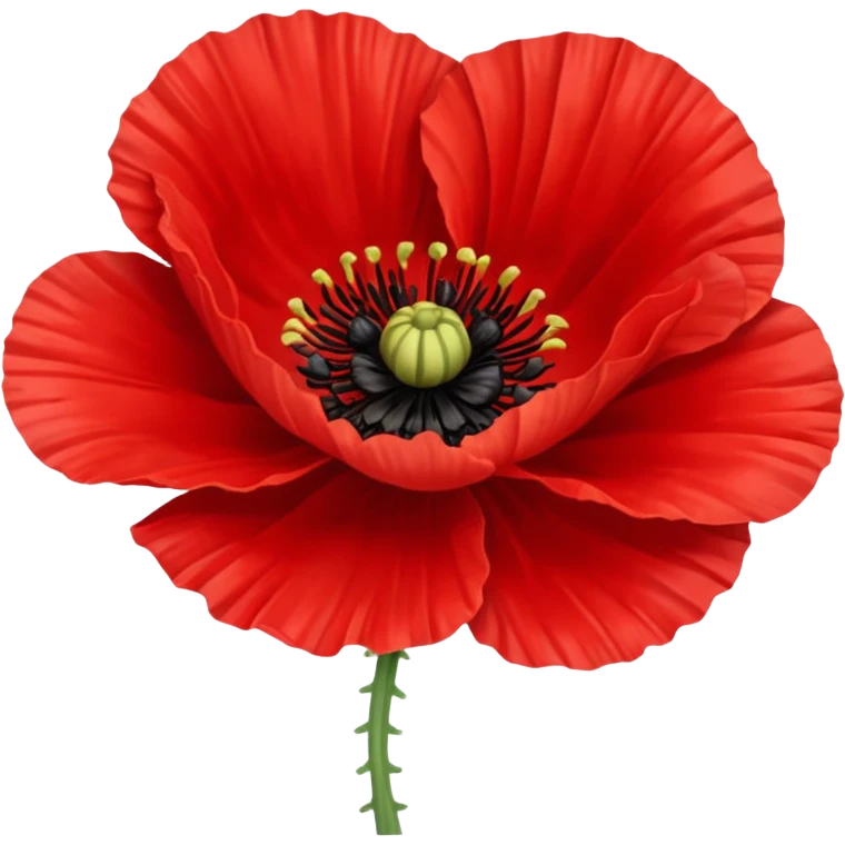 درخت خشخاش emoji