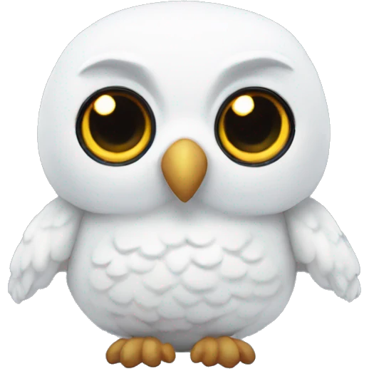harry potter hedwig plush emoji
