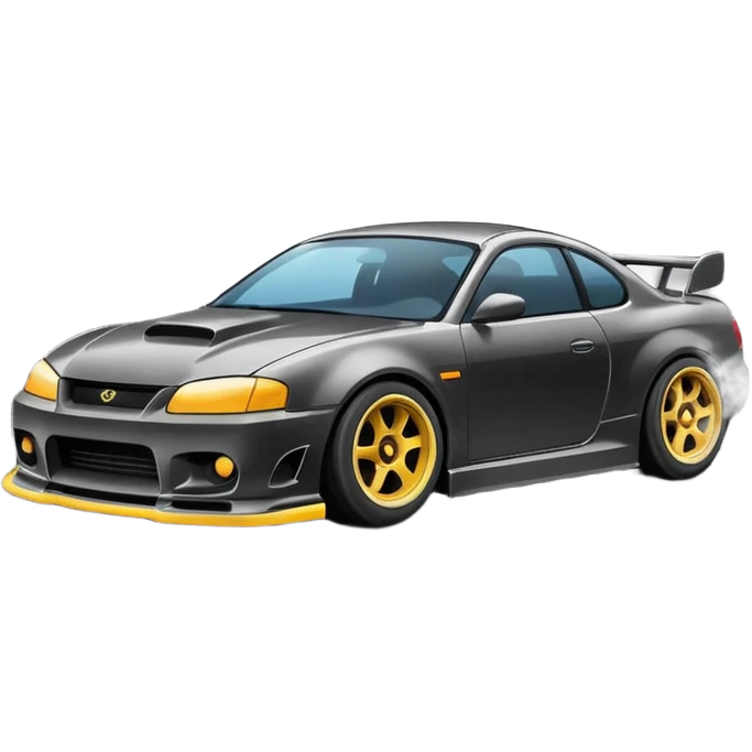 drifting car emoji