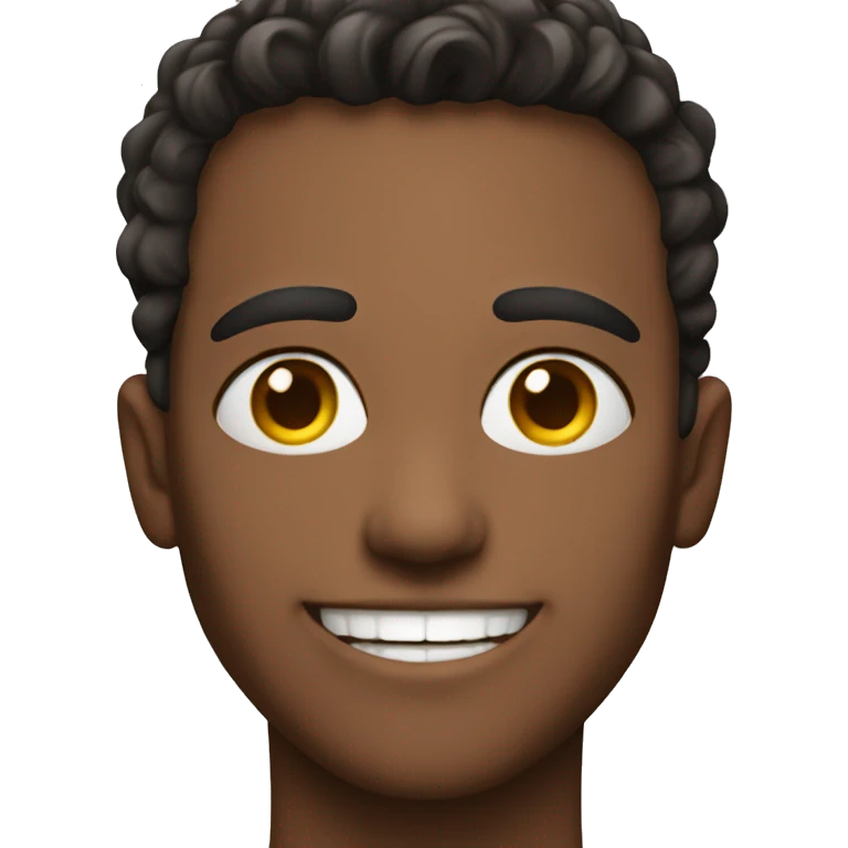 Bisexual smile face emoji