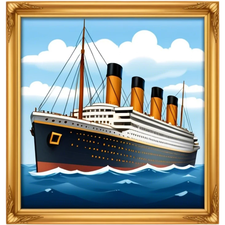 Titanic emoji
