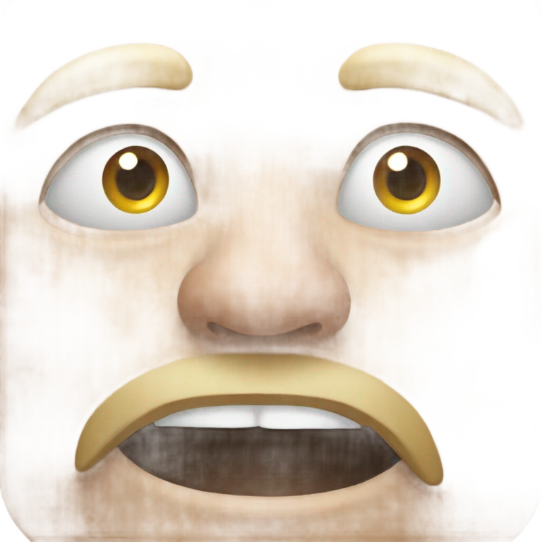 Big nose emoji