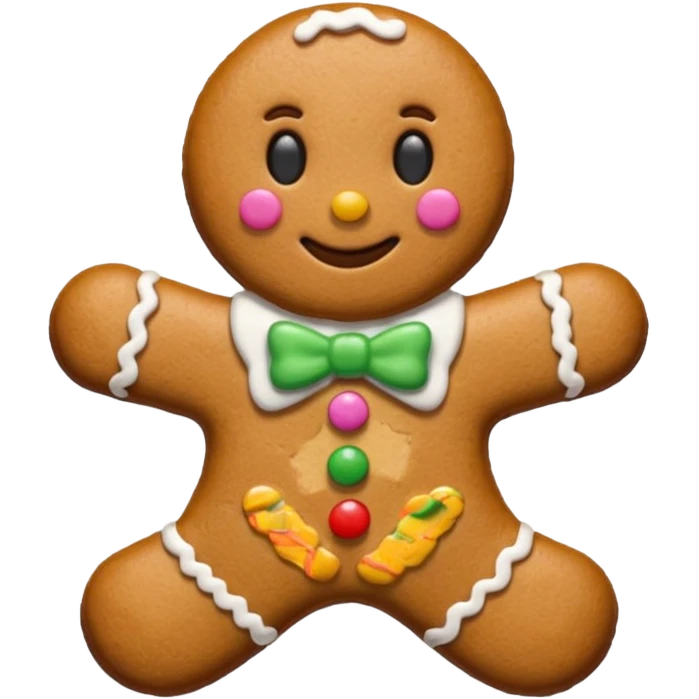 gingerbread emoji