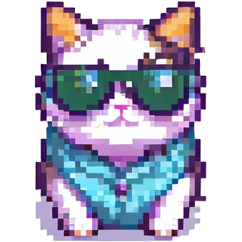 cat wearing sunglasses emoji