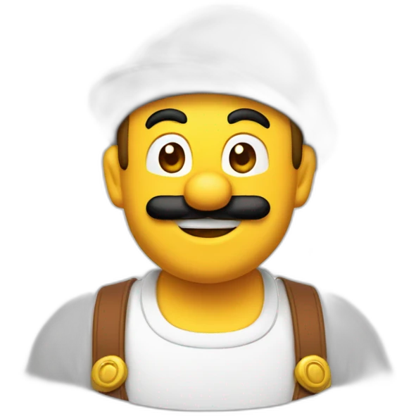Mario bière emoji