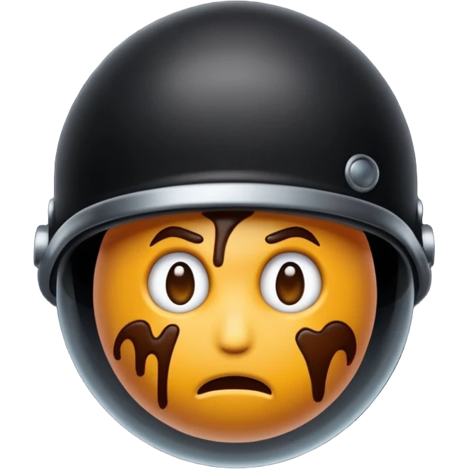 Ein schwarzer Mann mit einer Bombe  emoji