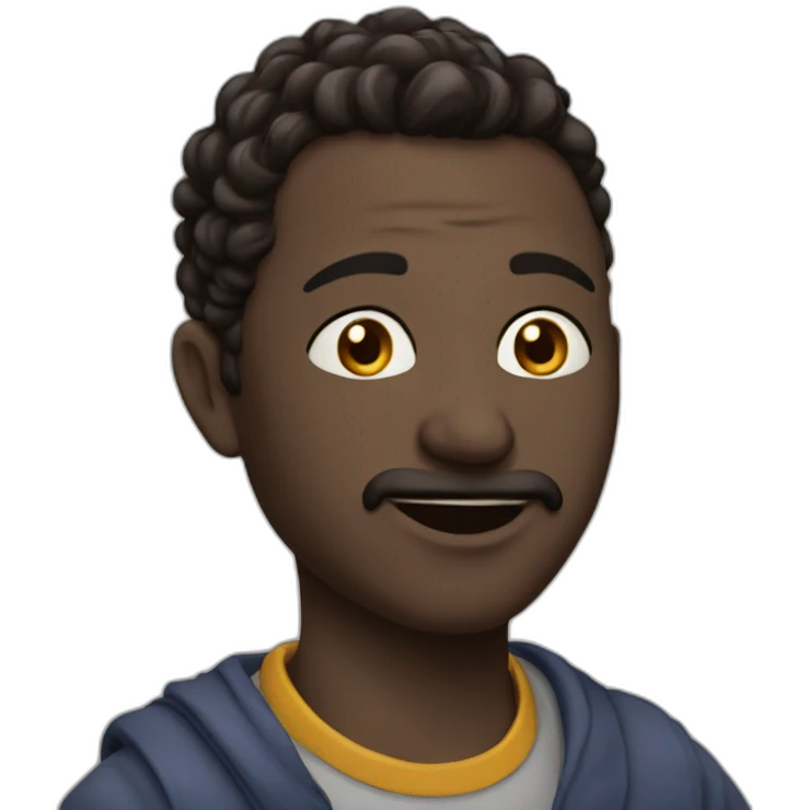 Khamzat qui fait un cœur emoji