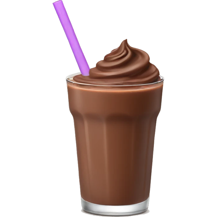Chocolate Smoothie  emoji