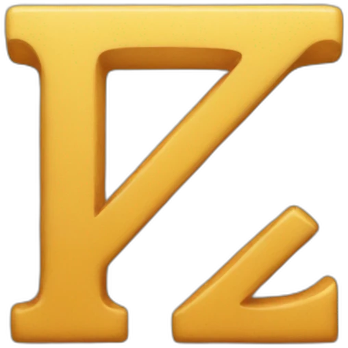 Letter Z and A emoji