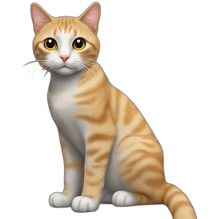 cat sitting on empire state building emoji