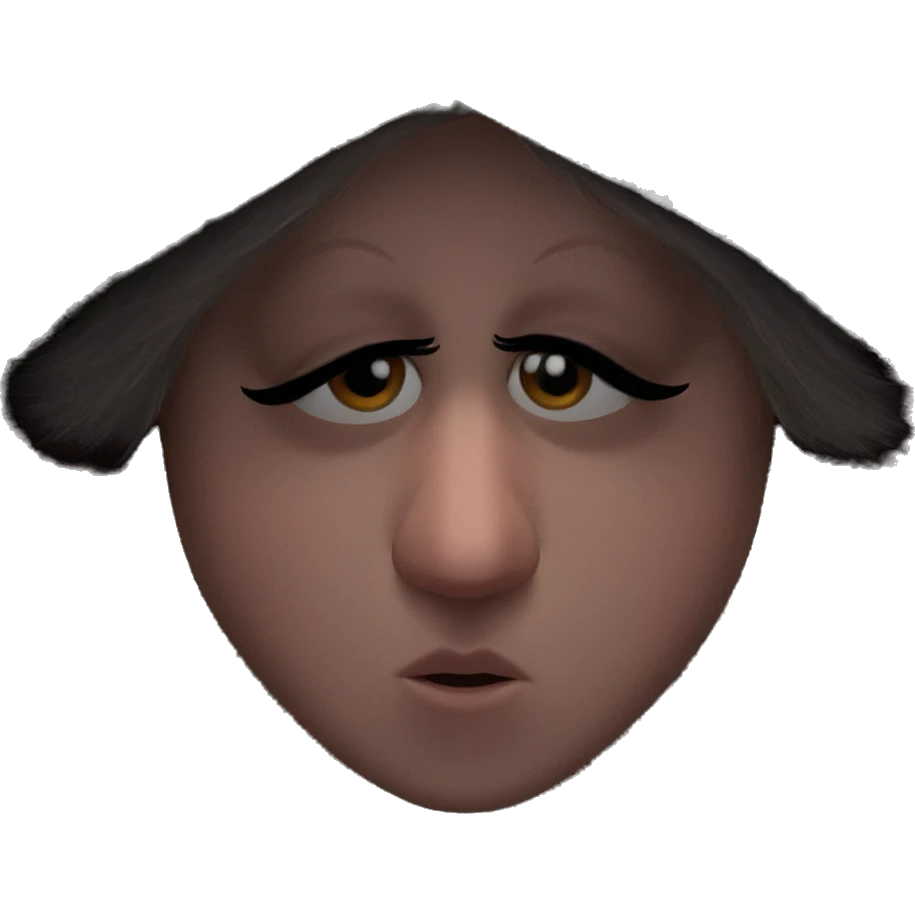 intimate solo portrait emoji