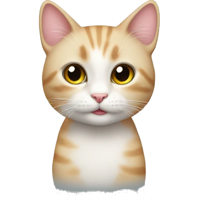 cute cat coquette emoji