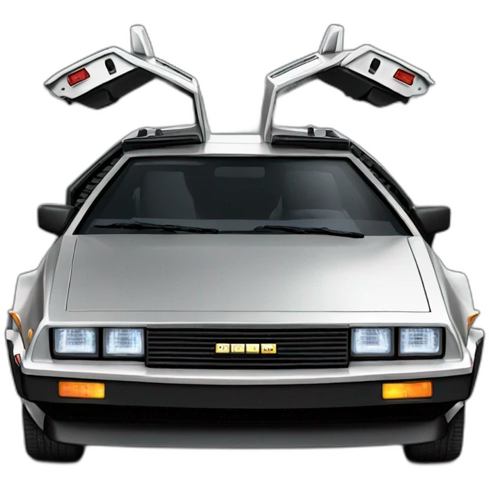 Delorean emoji