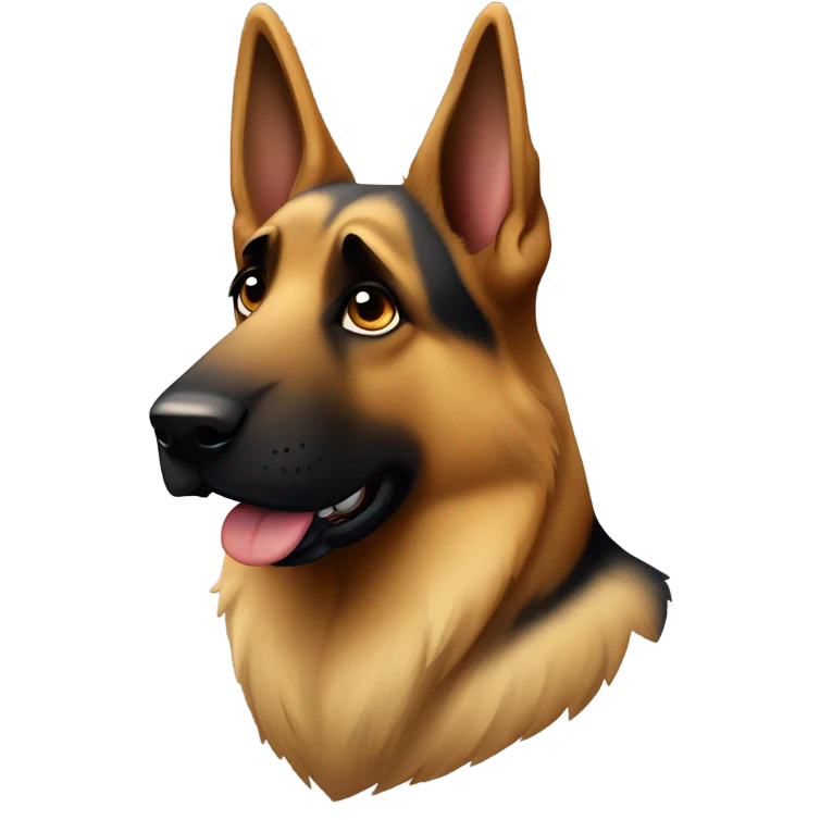 German shepherd emoji