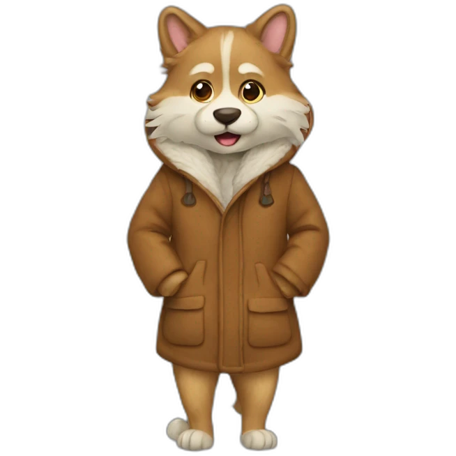 coat furry emoji