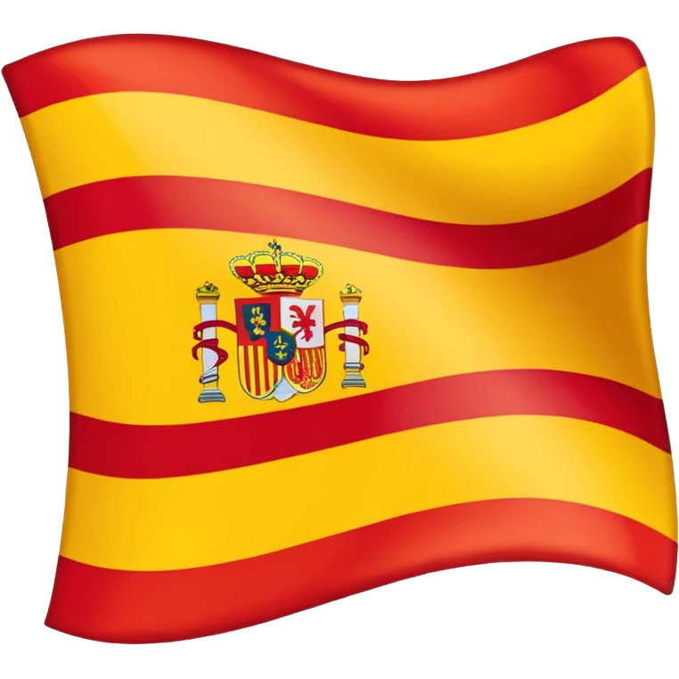 la bandera de españa pero con sus colores emoji