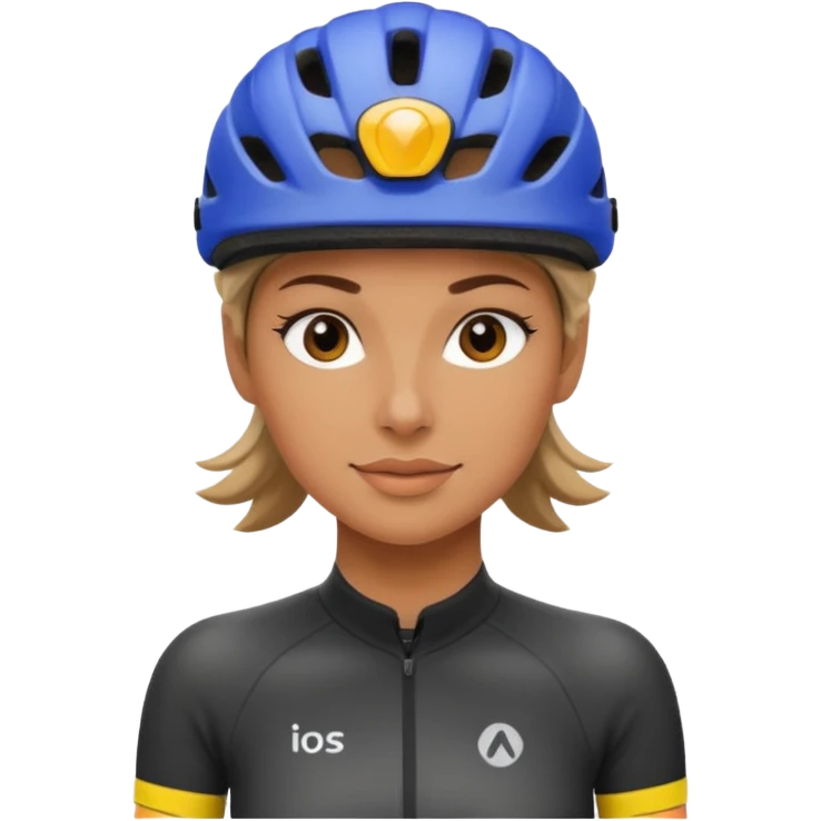 cyclist woman emoji