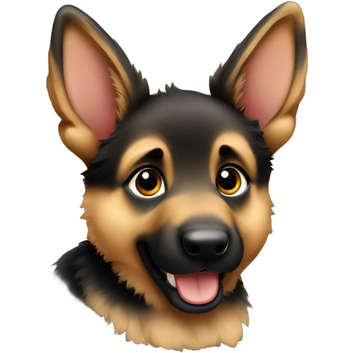  Baby German shepherd  emoji