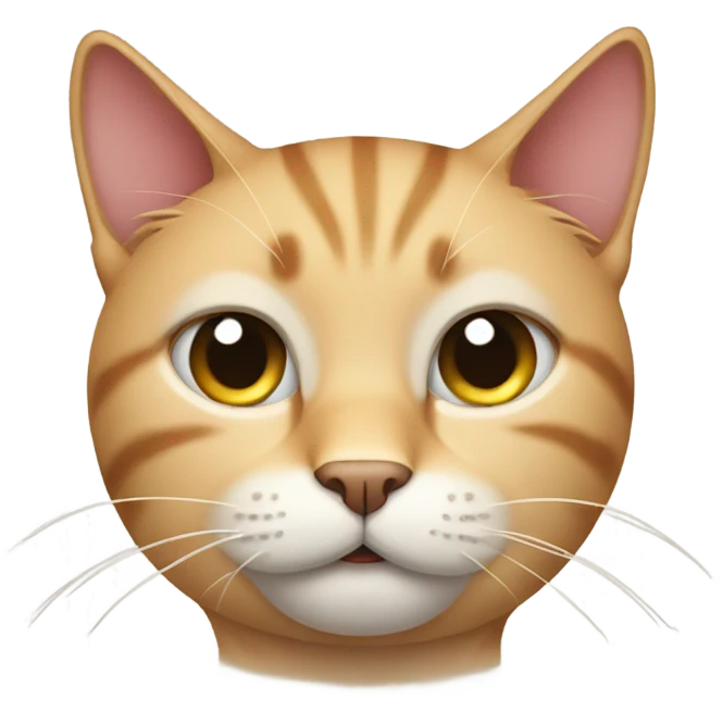 Cat giving side eye  emoji
