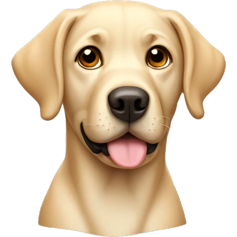 Labrador dog emoji