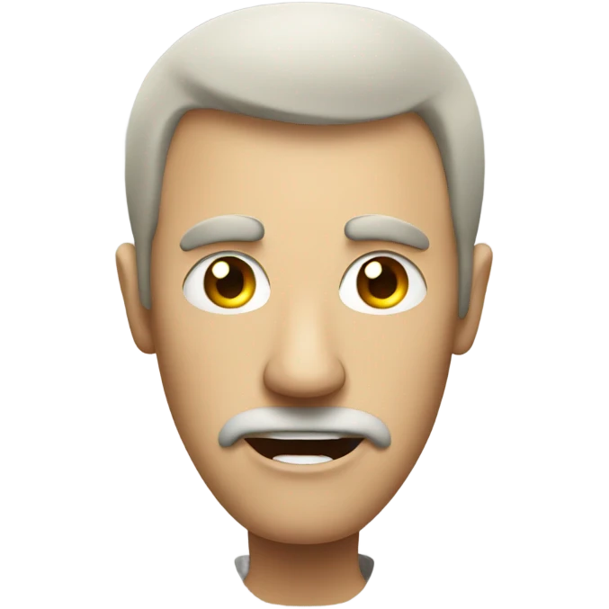 Man in toilet mad emoji
