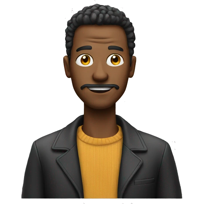 Man with a cigarette emoji