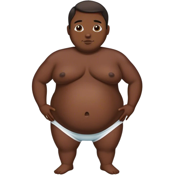 Pig man belly emoji