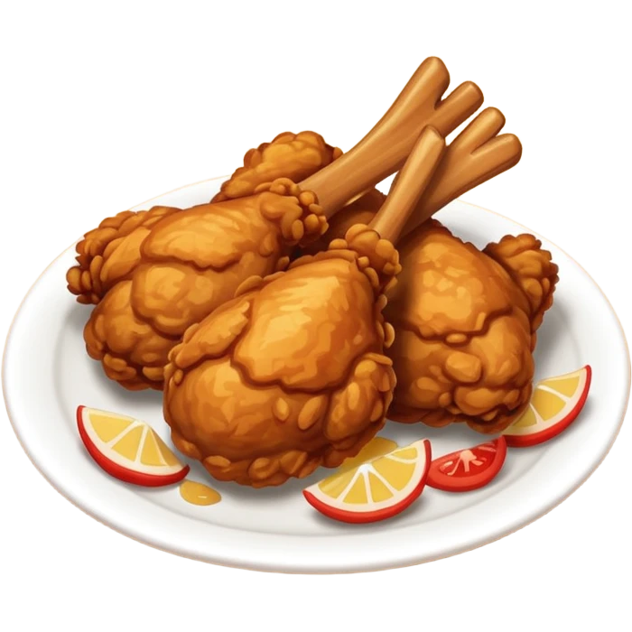 fried chicken emoji