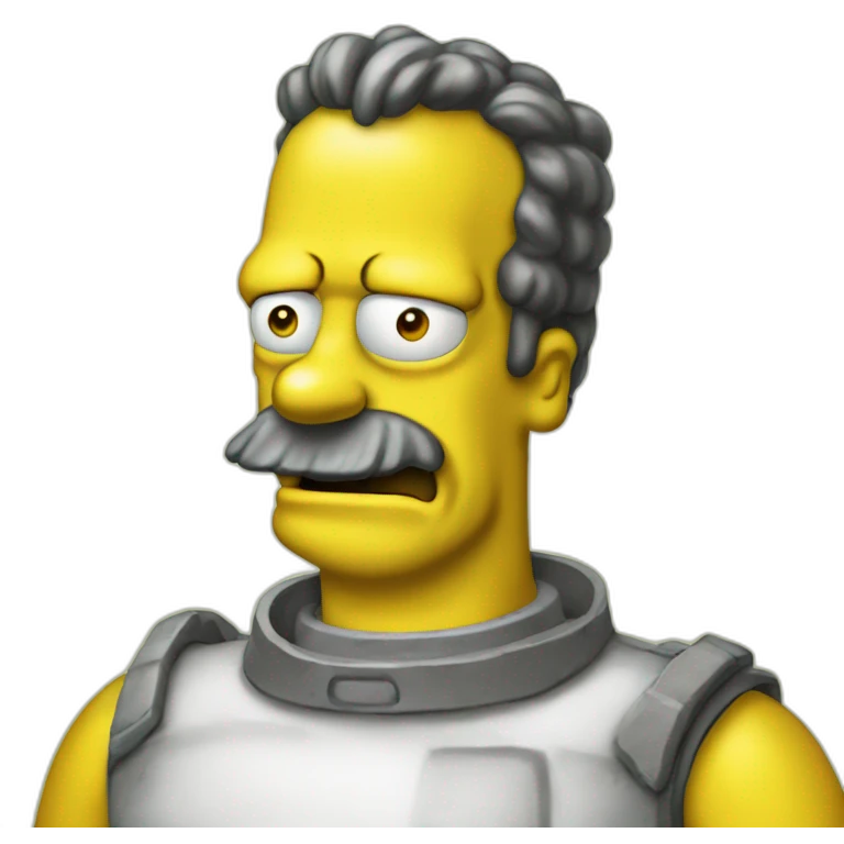 Homère simpsons louche emoji