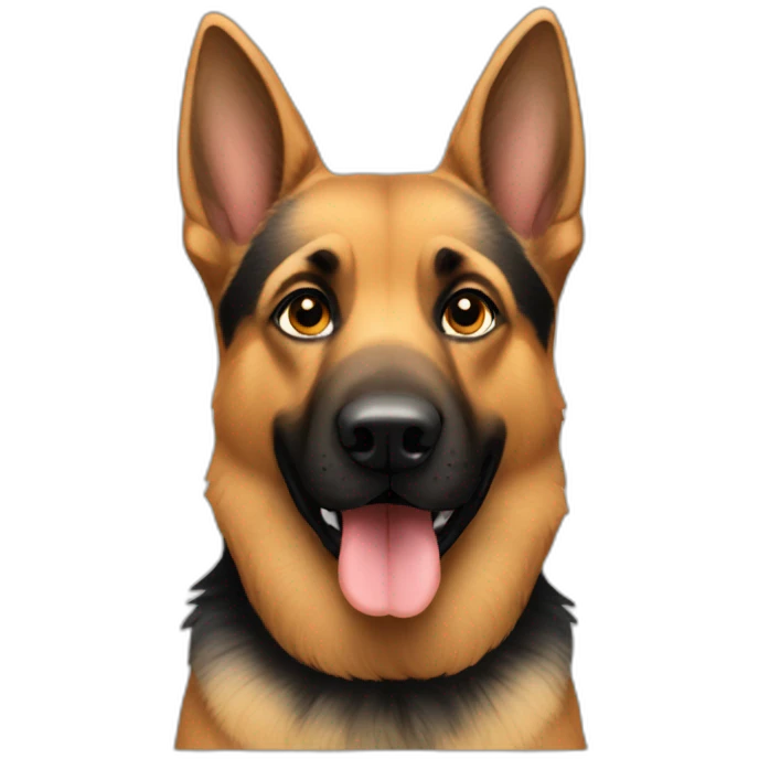 german shephard emoji