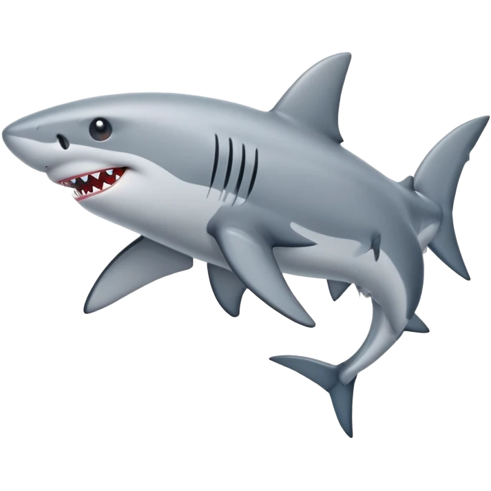 Dancing shark emoji