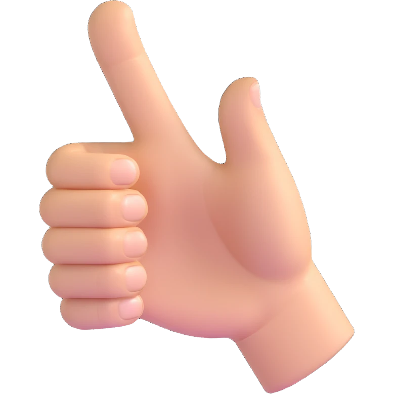 thumbs up emoji