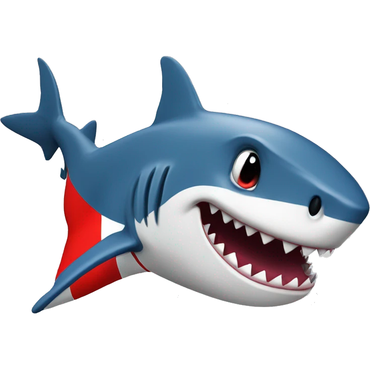 shark with french flag emoji