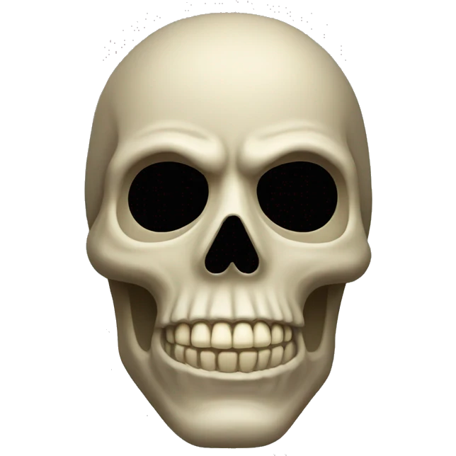 A skull mask emoji