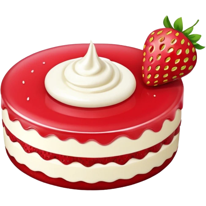 strawberry desserts emoji