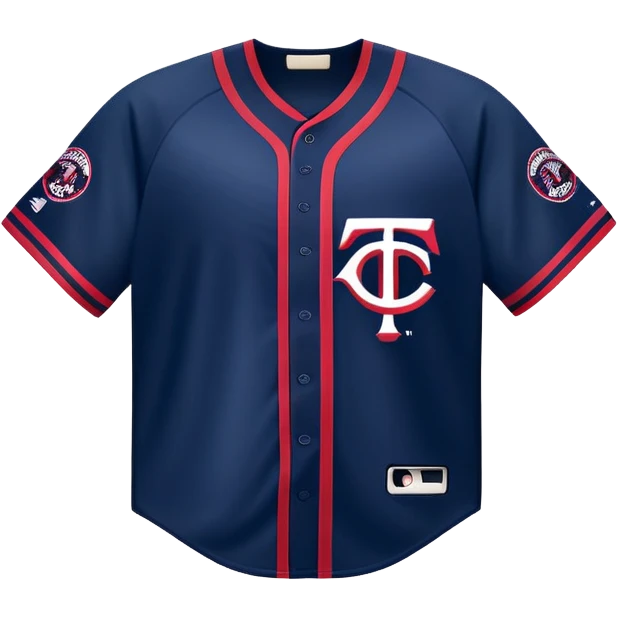 Minnesota twins baseball jersey  emoji