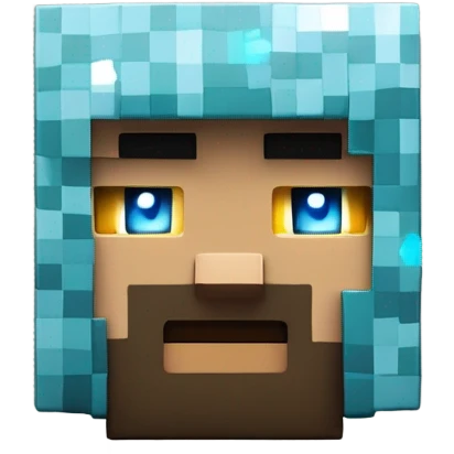 Picareta de Diamantes do minecraft emoji
