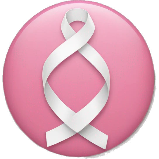 breast cancer symbol  emoji