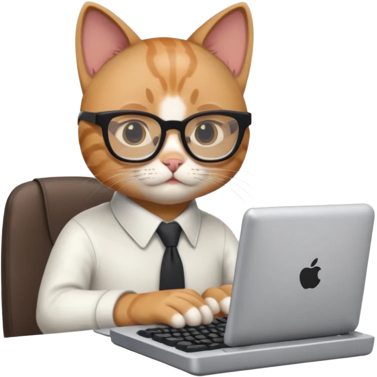 cat web developer emoji