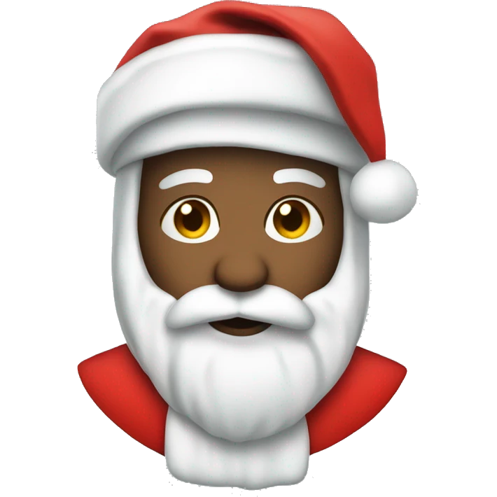 Me in Santa suit emoji