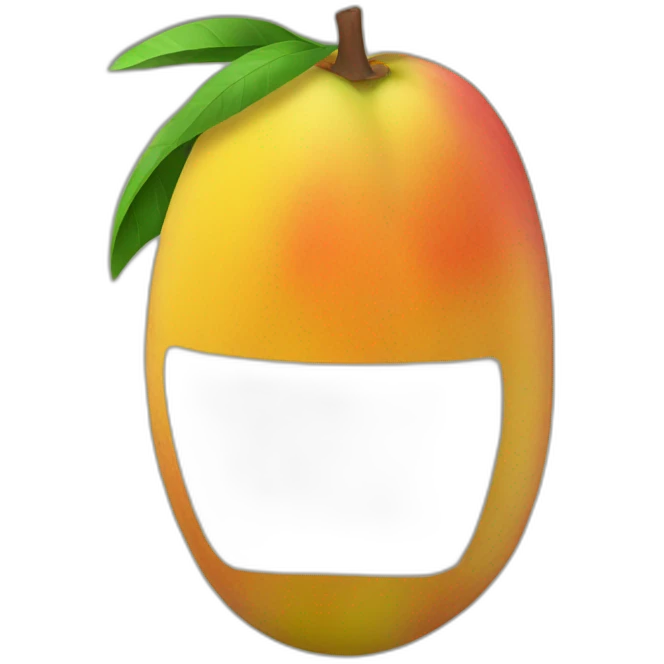 Mango with roblox face emoji
