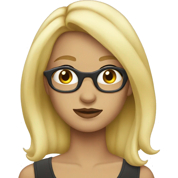 blonde smoke emoji emoji