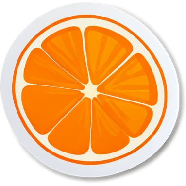 Orange emoji
