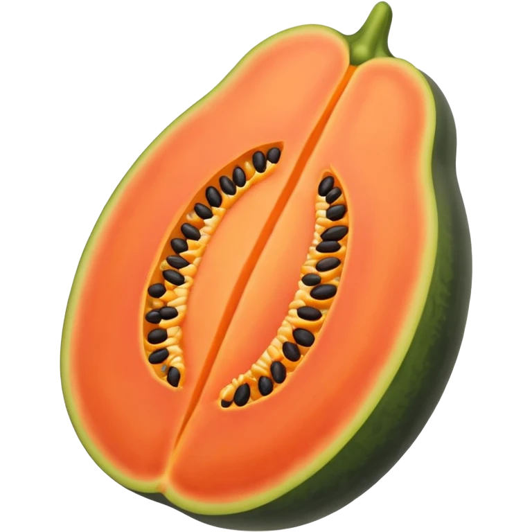 Make it nuce like real papaya show the papaya nicely  emoji