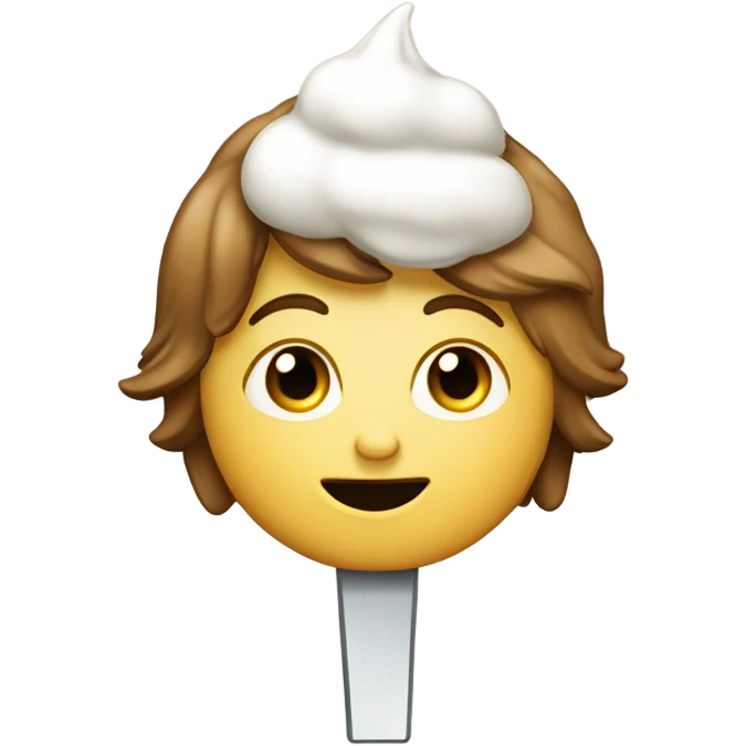 Erdmännchen isst Eis emoji