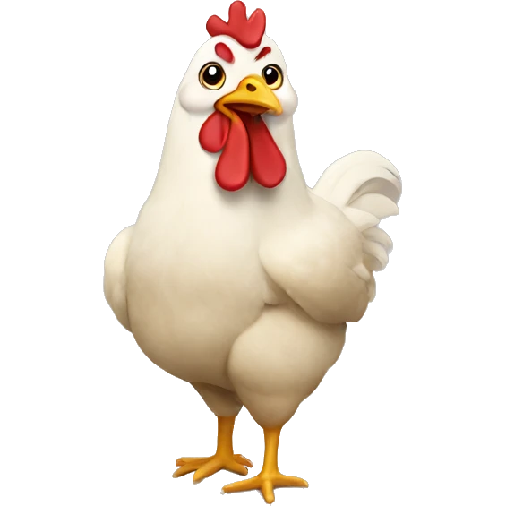 chicken emoji
