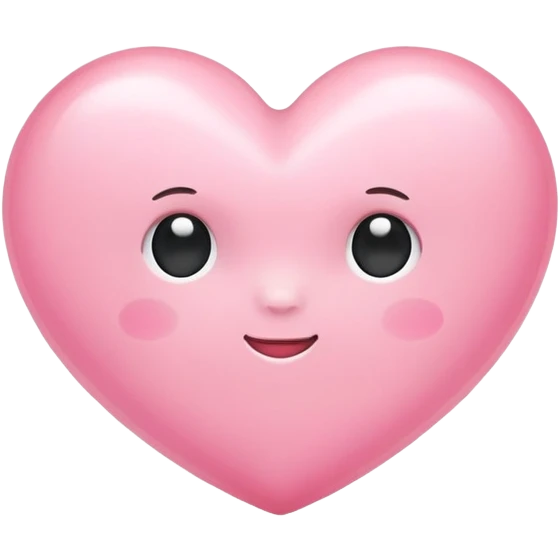 baby pink heart emoji