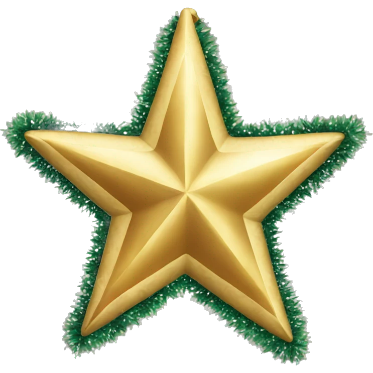 christmas decoration star emoji